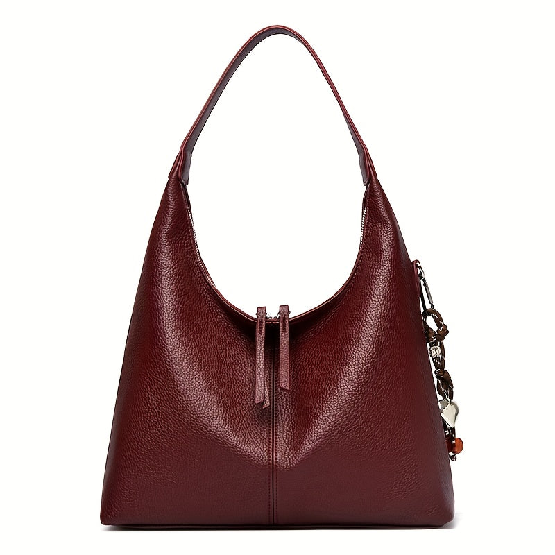 Elegant Large Capacity Tote Handbag with Multi-Color Options