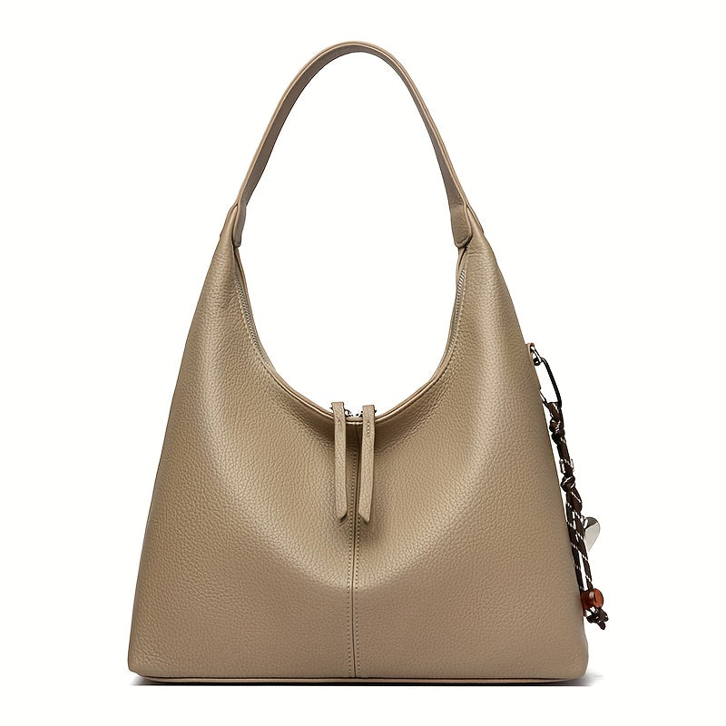 Elegant Large Capacity Tote Handbag with Multi-Color Options