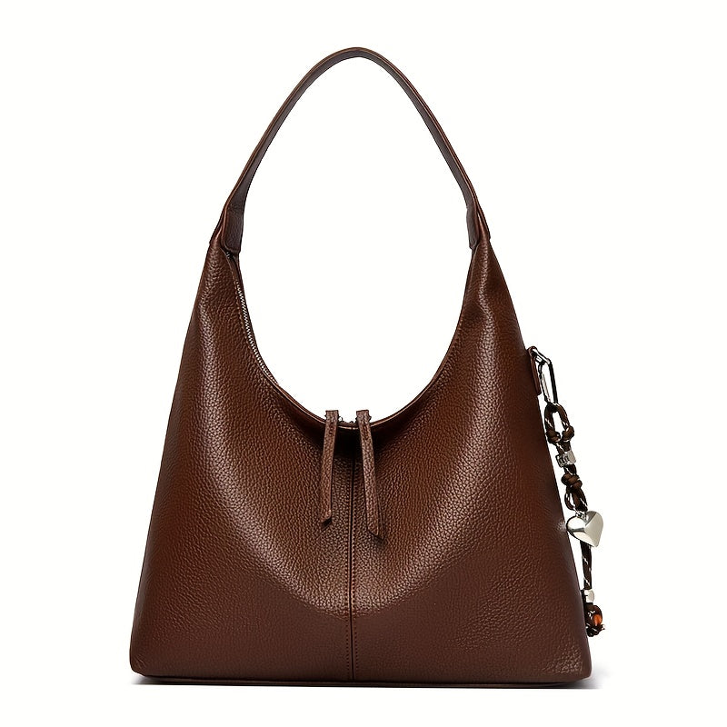 Elegant Large Capacity Tote Handbag with Multi-Color Options