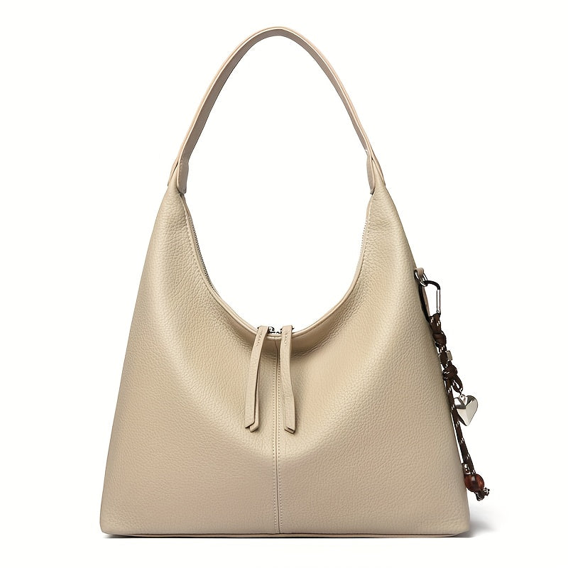 Elegant Large Capacity Tote Handbag with Multi-Color Options