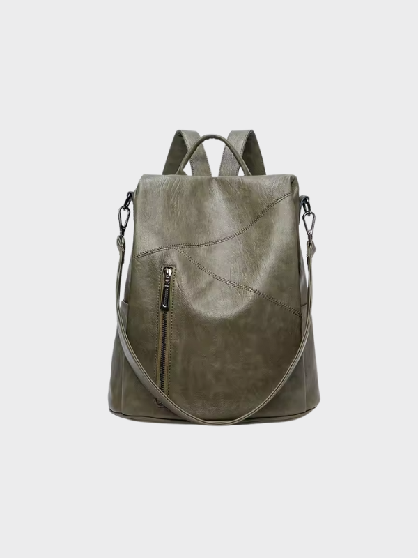 Aurora | Chic Women's Anti-Theft Leather Travel Backpack