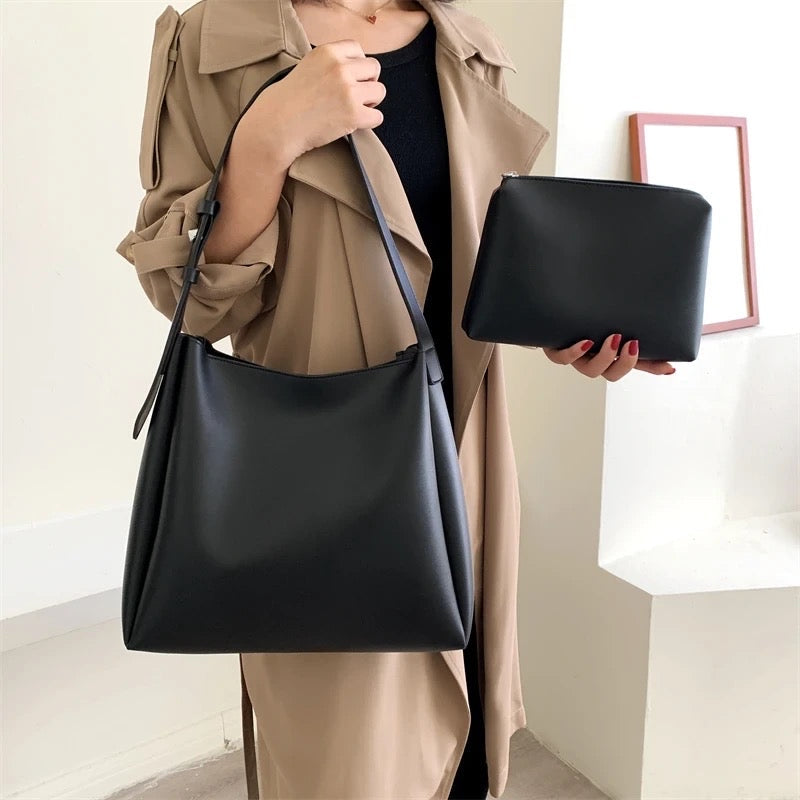Bella Shoulder Bag Set — Elegant & Versatile Duo