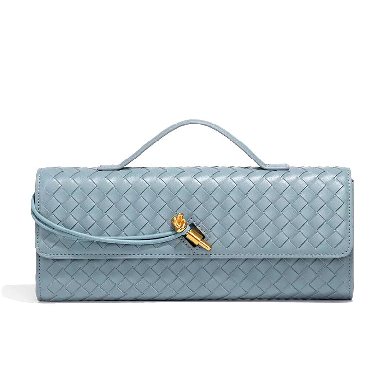 Maribella braided-clutch
