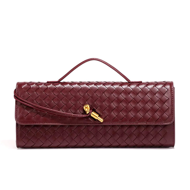 Maribella braided-clutch