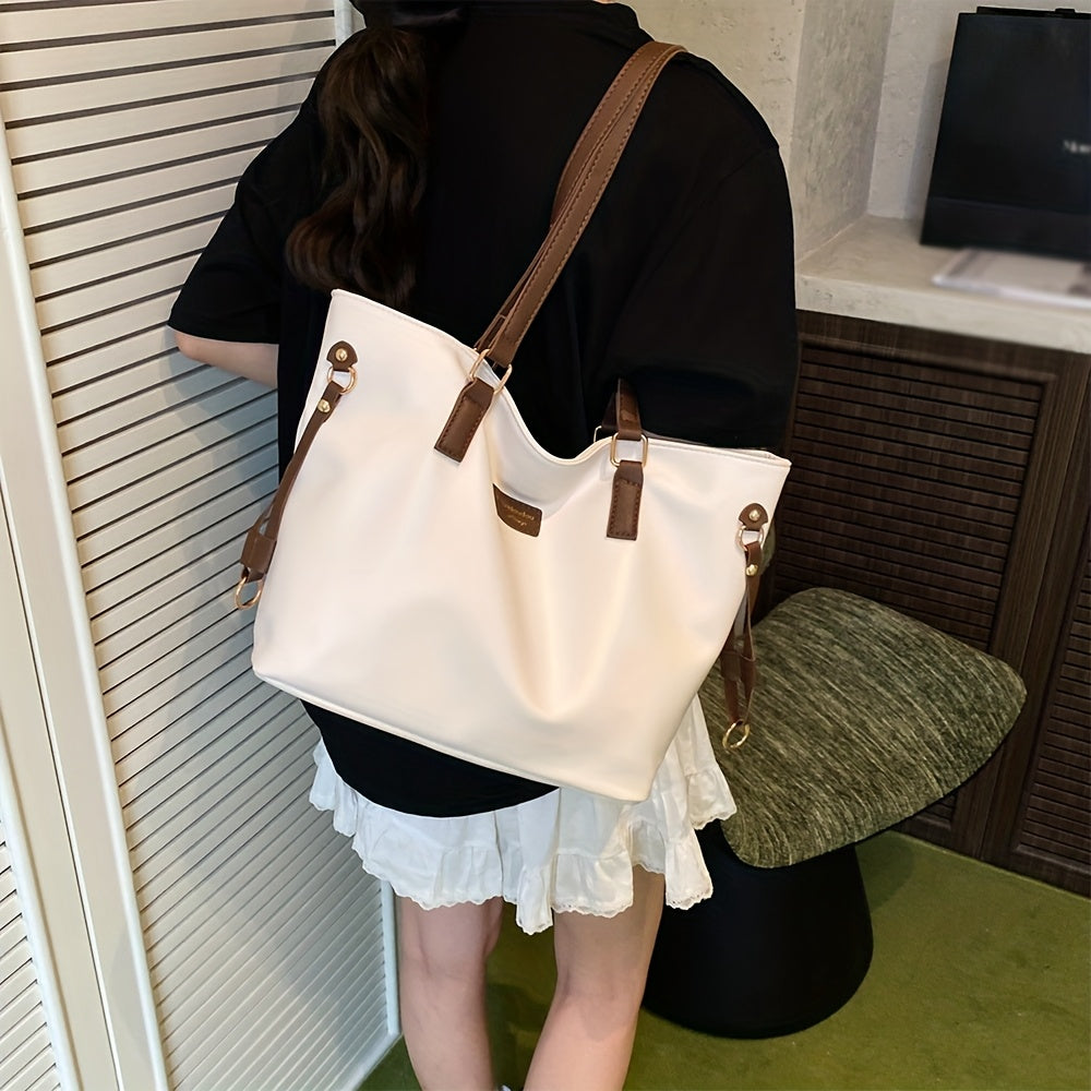 Versatile Women's Large Capacity Tote Bag for Commuting