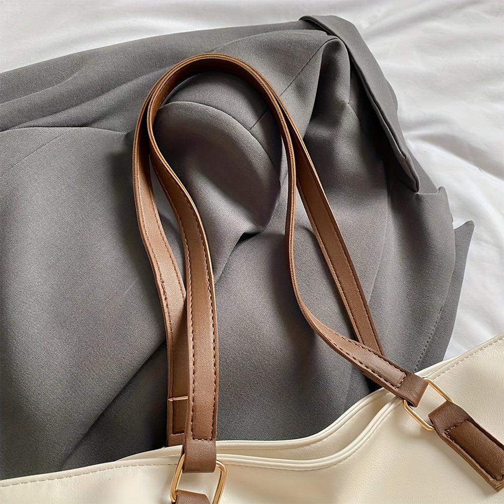 Versatile Women's Large Capacity Tote Bag for Commuting