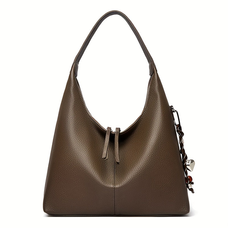 Elegant Large Capacity Tote Handbag with Multi-Color Options