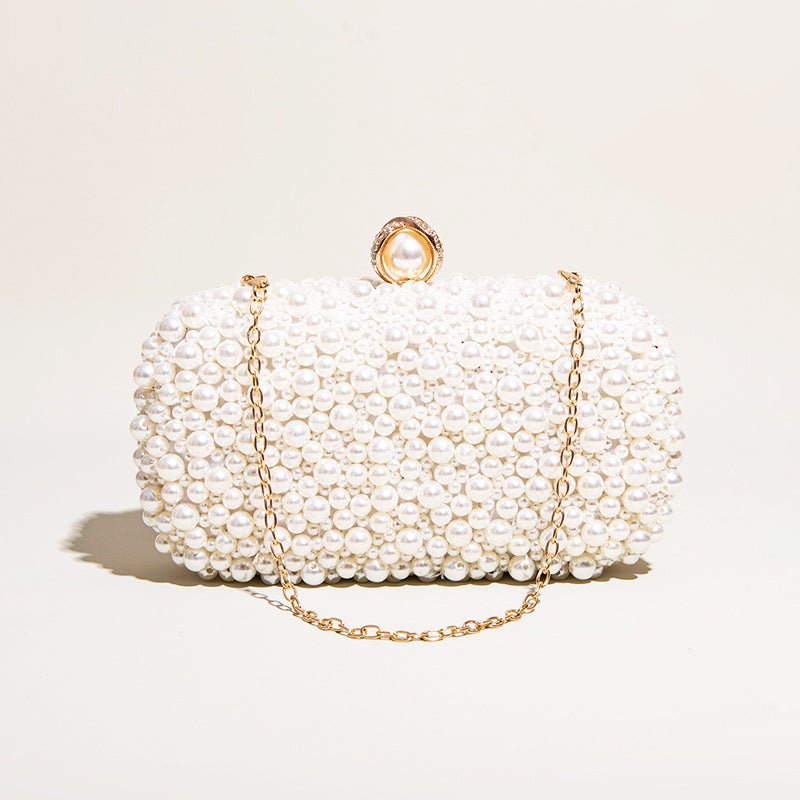 Elegant Geneva Pearl Clutch: A Sophisticated Evening Bag
