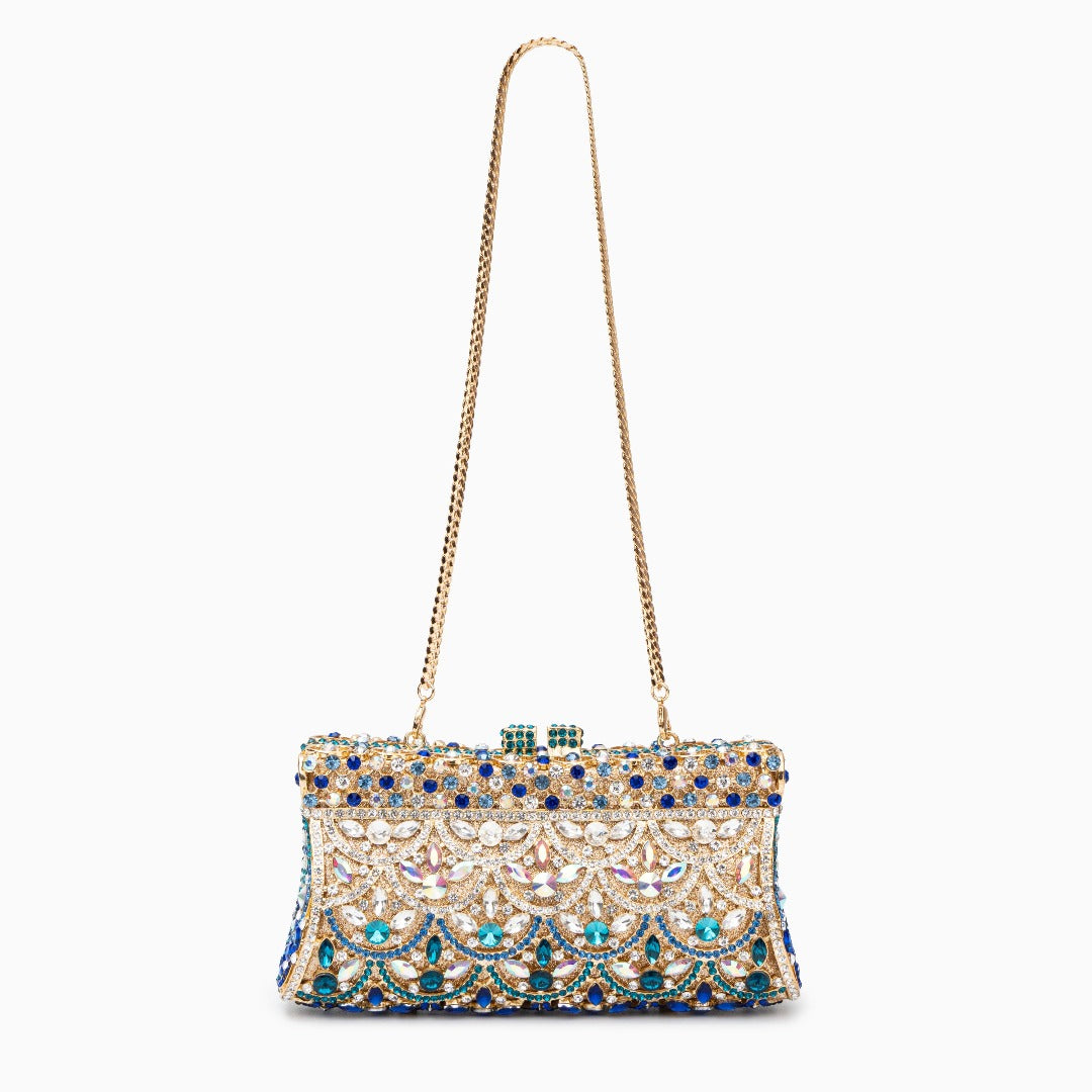 Elevate Your Outfit with the Aubrielle Sparkle Clutch