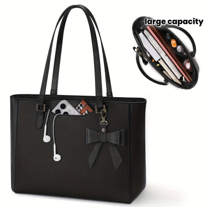 KTMOUW Women's Large Capacity Laptop Tote Bag for Business