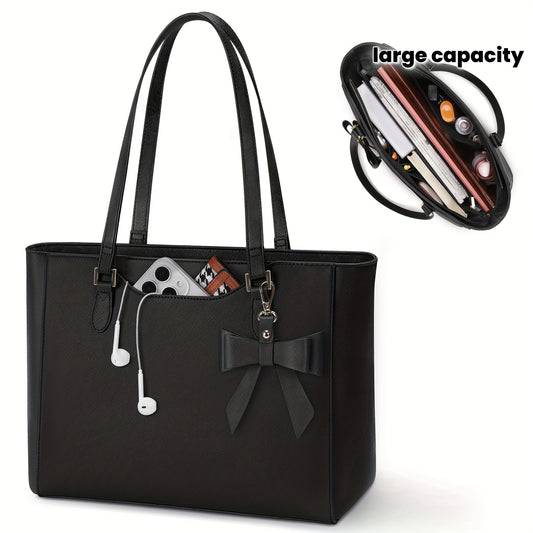 KTMOUW Women's Large Capacity Laptop Tote Bag for Business