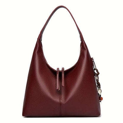 Elegant Large Capacity Tote Handbag with Multi-Color Options