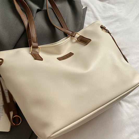 Versatile Women's Large Capacity Tote Bag for Commuting