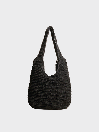 Gia | Women's Elegant Woven Beach Tote Bag