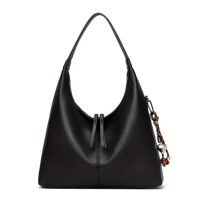 Elegant Large Capacity Tote Handbag with Multi-Color Options