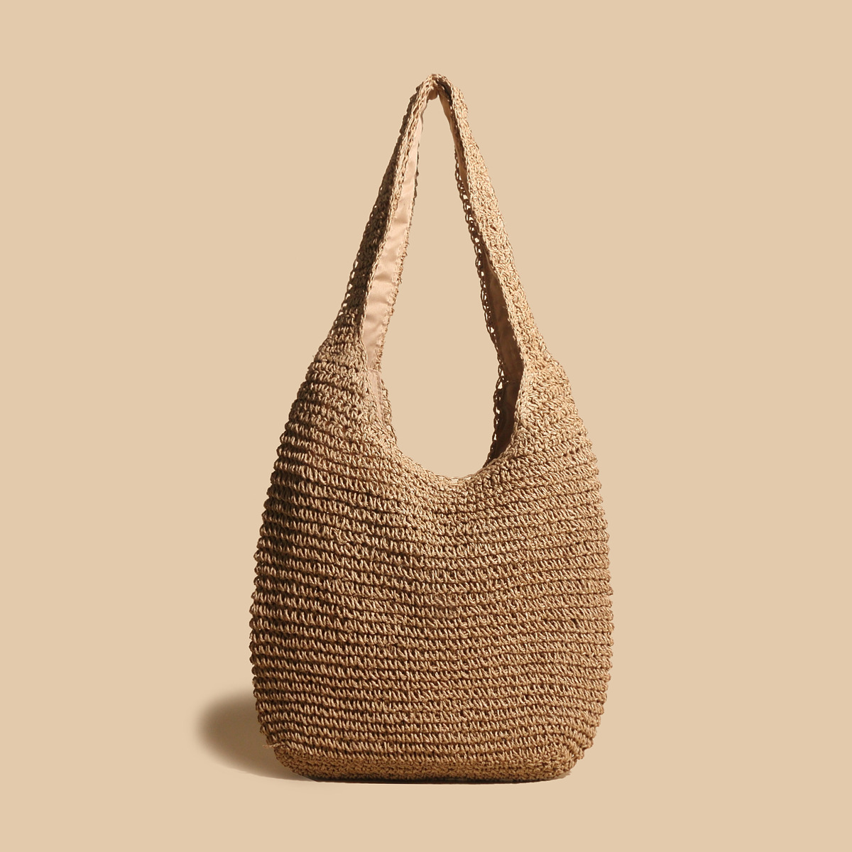 Gia | Women's Elegant Woven Beach Tote Bag