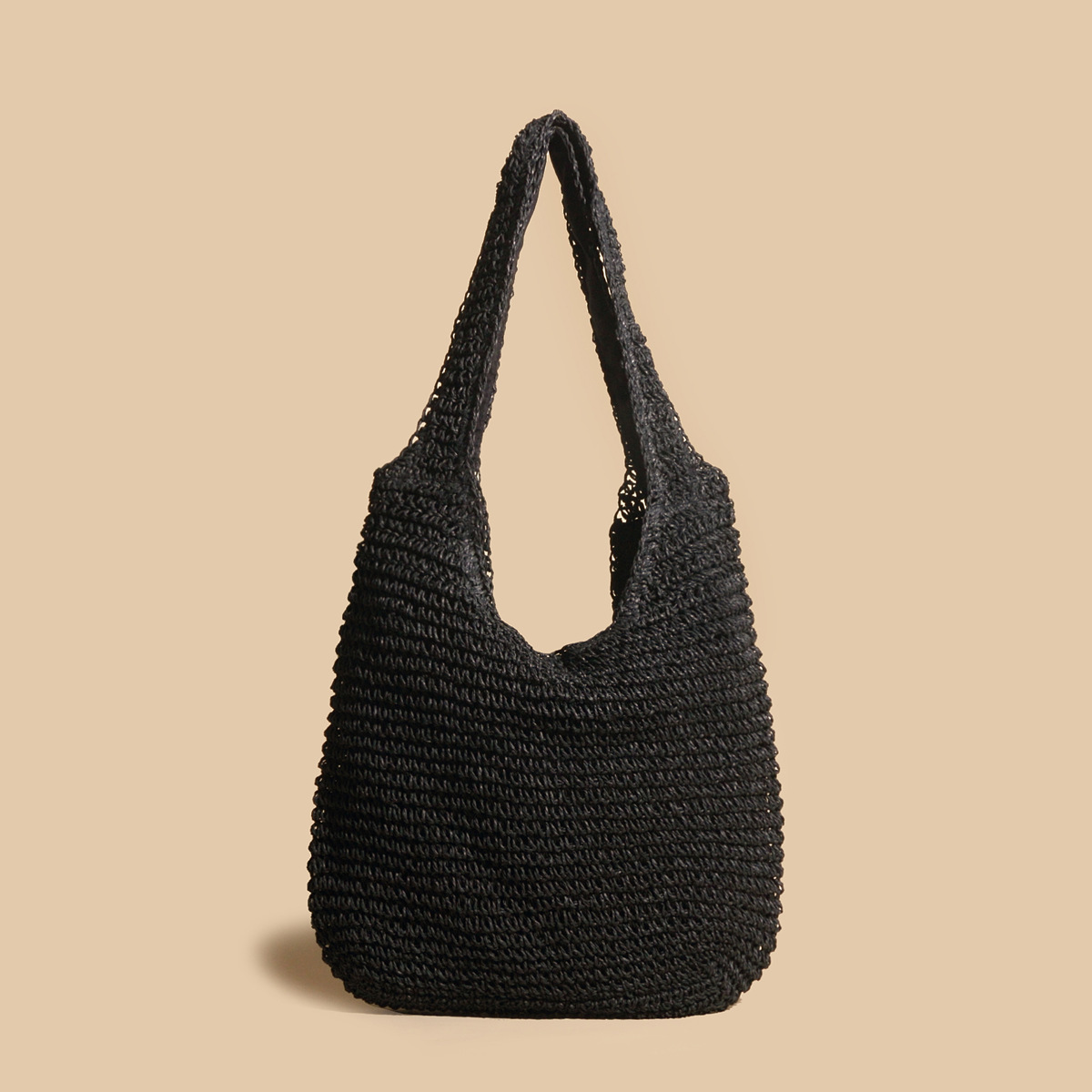 Gia | Women's Elegant Woven Beach Tote Bag