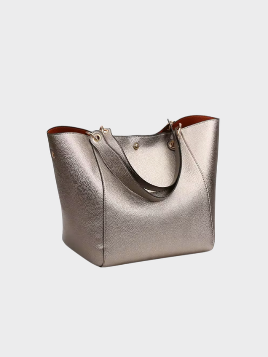 Adele soft leather handbag: stylish everyday tote for women