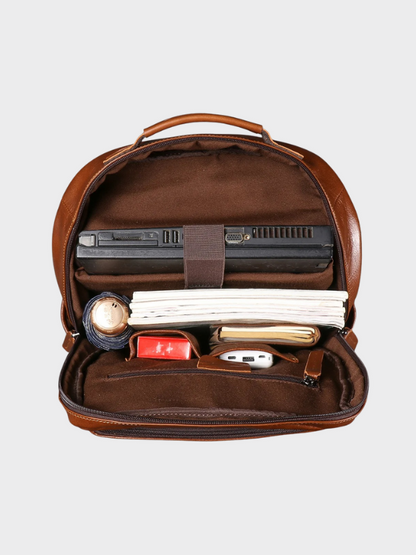 Gabriel | Durable Vintage Leather Backpack for Everyday Travel