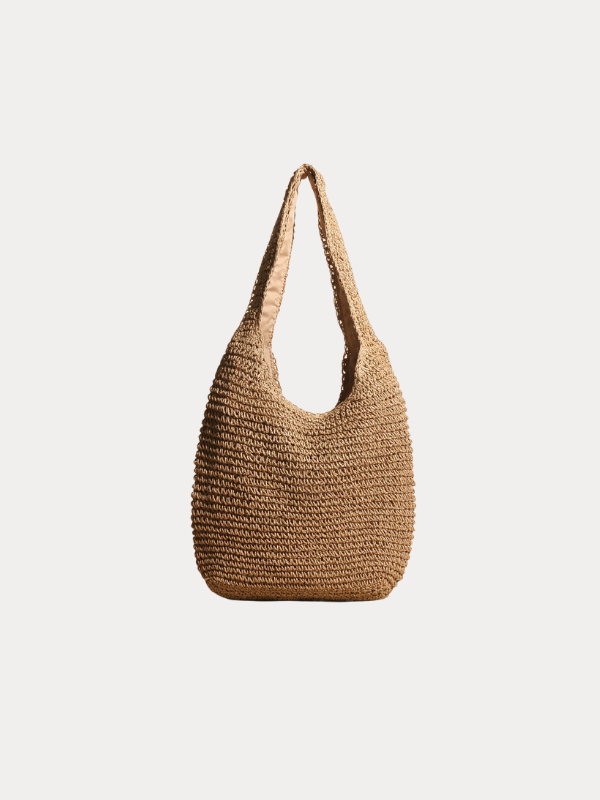 Gia | Women's Elegant Woven Beach Tote Bag