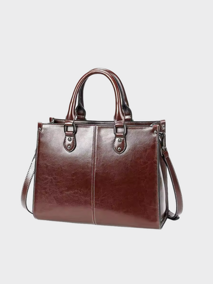 Hana: Stylish Leather Crossbody Bag with Adjustable Strap