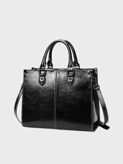 Hana: Stylish Leather Crossbody Bag with Adjustable Strap