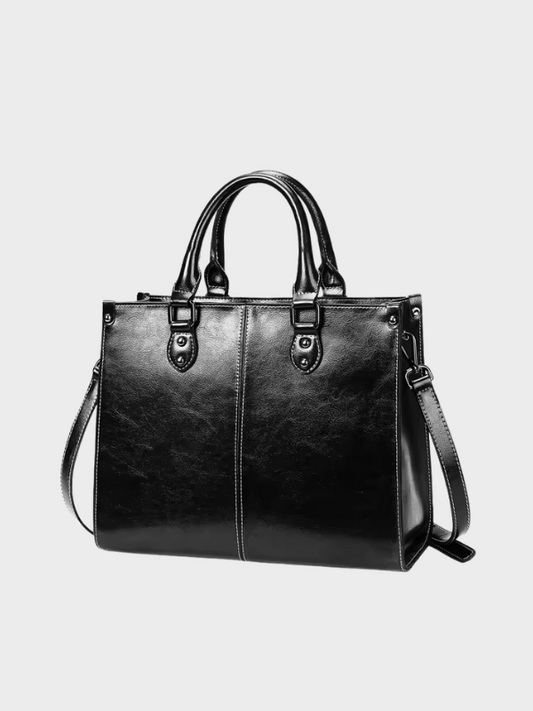 Hana: Stylish Leather Crossbody Bag with Adjustable Strap