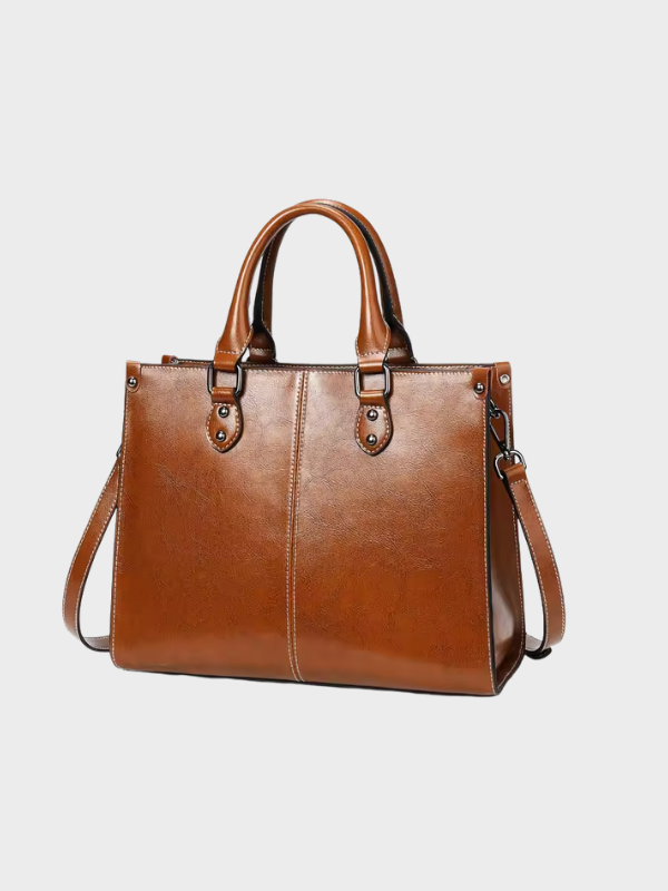 Hana: Stylish Leather Crossbody Bag with Adjustable Strap