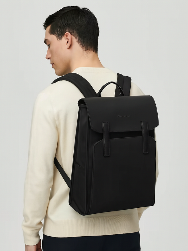 Justin | Timeless Leather Backpack for Men and Travel