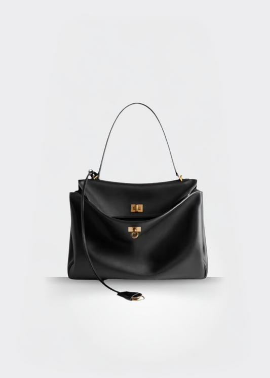 Grace: Elegant Leather Handbag - A Timeless Fashion Accessory