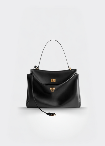 Grace: Elegant Leather Handbag - A Timeless Fashion Accessory