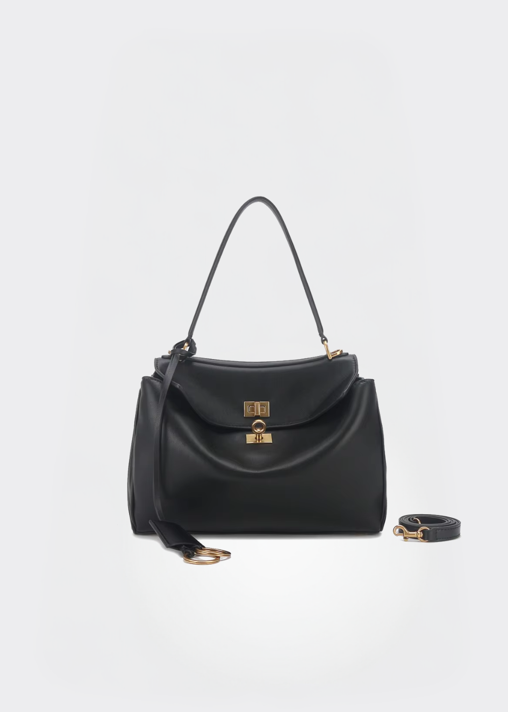Grace: Elegant Leather Handbag - A Timeless Fashion Accessory