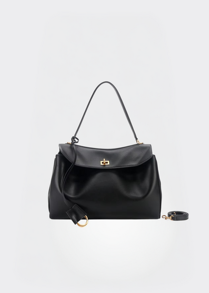 Grace: Elegant Leather Handbag - A Timeless Fashion Accessory