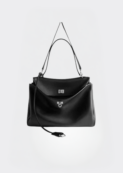 Grace: Elegant Leather Handbag - A Timeless Fashion Accessory