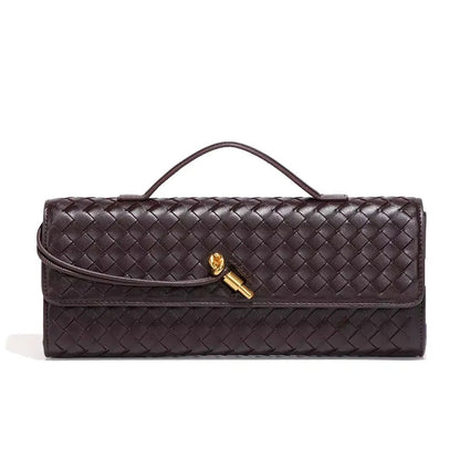 Maribella braided-clutch