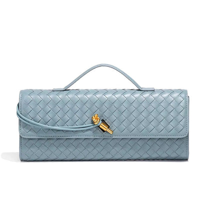 Maribella braided-clutch