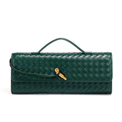 Maribella braided-clutch