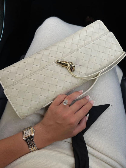 Maribella braided-clutch