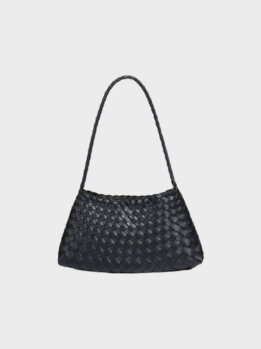 Chic Faux Leather Braided Handbag for Stylish Women