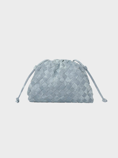 Amelia | Chic Mini Bag for Outings in Woven Vegan Leather