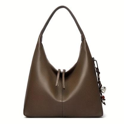 Elegant Large Capacity Tote Handbag with Multi-Color Options