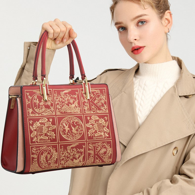 Chic Embroidered Tote Bag for Everyday Style and Function