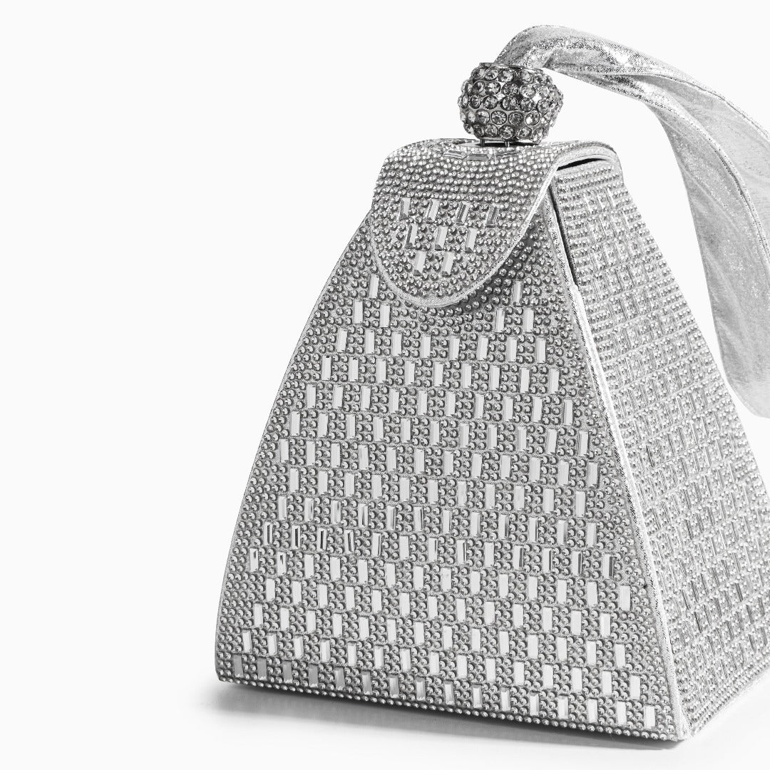 Crystal Pyramid Handbag with Free Tracked Shipping Included