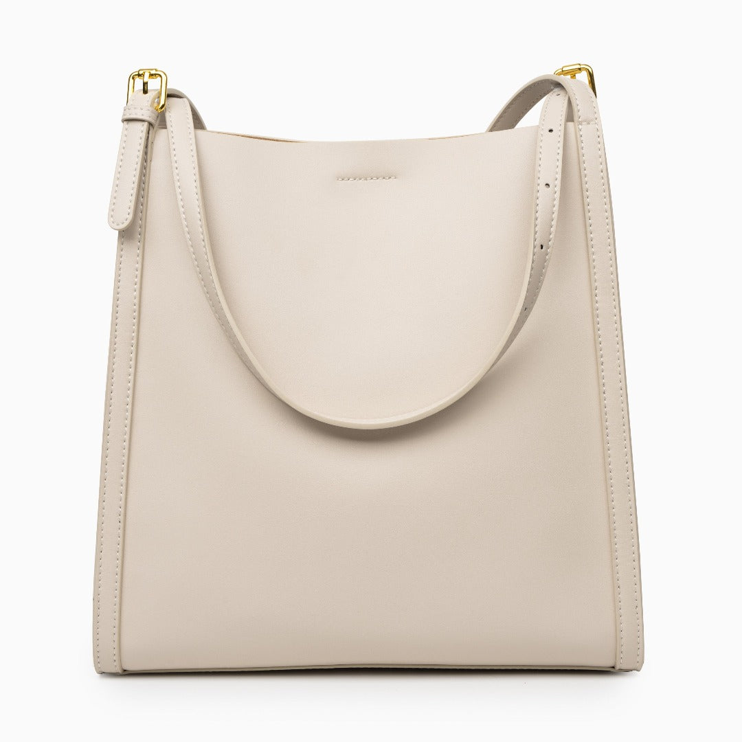 Chic Sindy Leather Tote Bag for Organized Essentials