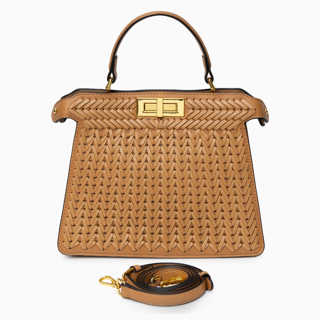 Elevate Your Style with the Diana Woven Handbag