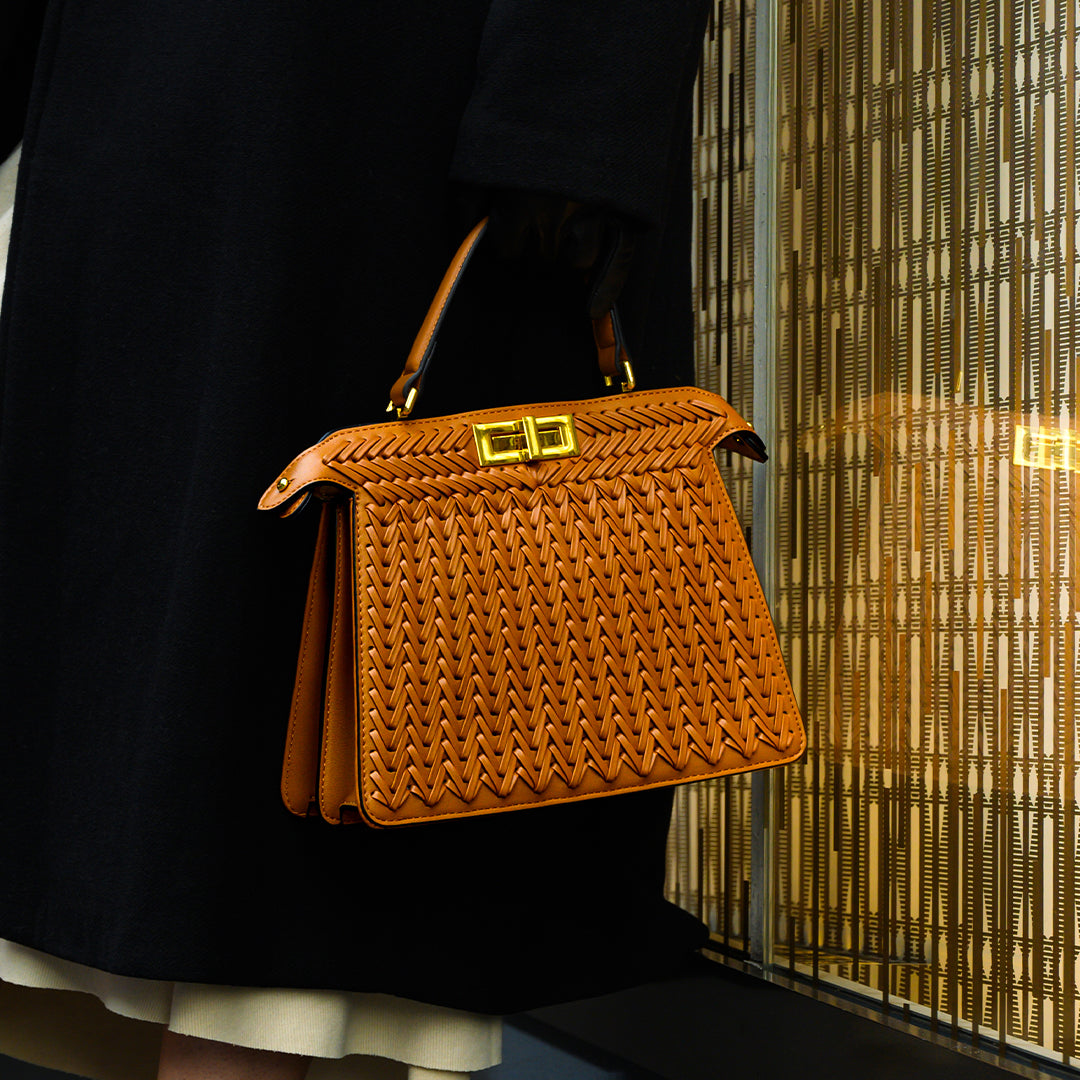 Elevate Your Style with the Diana Woven Handbag