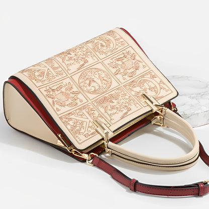 Chic Embroidered Tote Bag for Everyday Style and Function