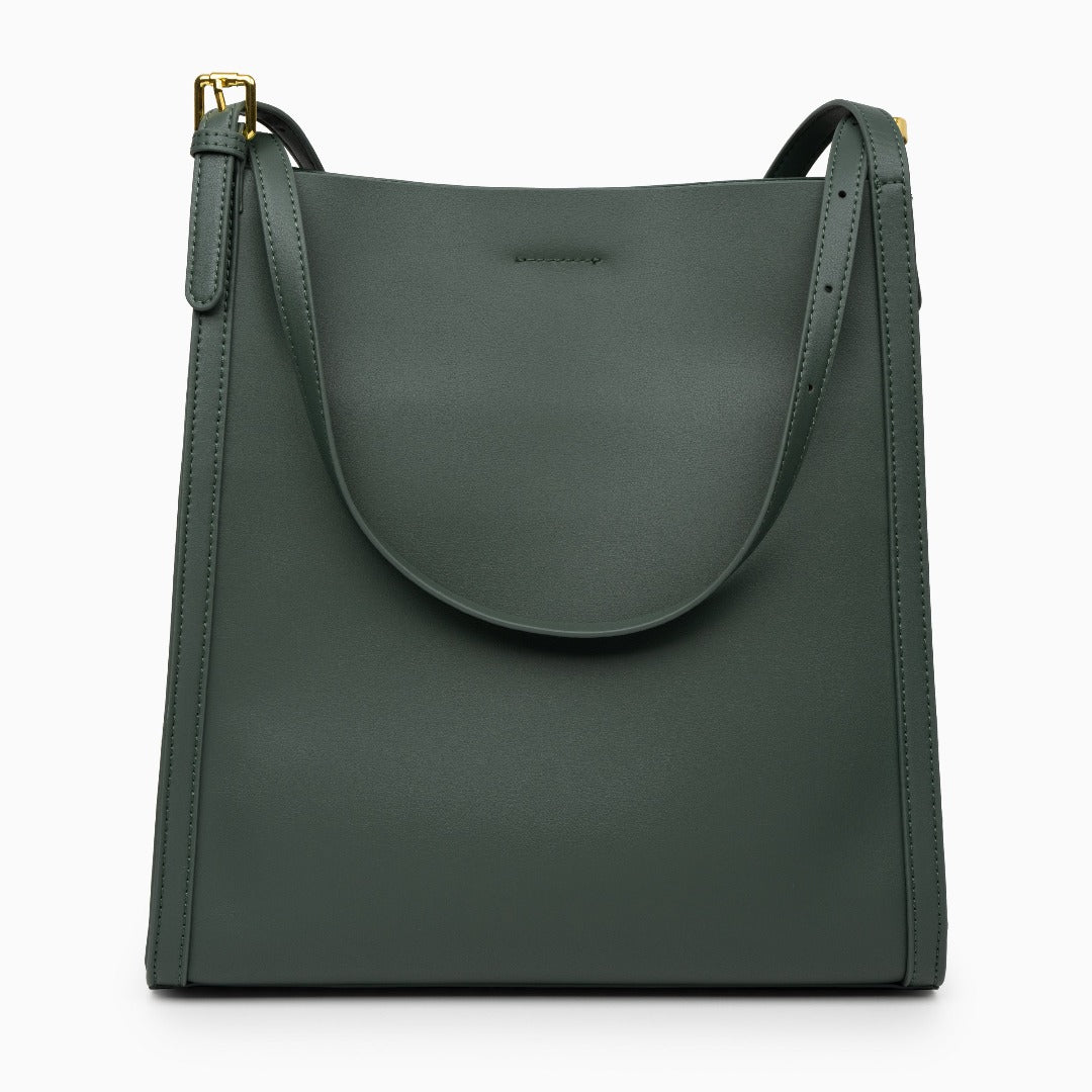 Chic Sindy Leather Tote Bag for Organized Essentials
