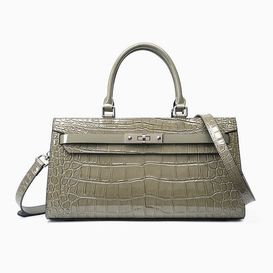 Chic Croc Tote Bag for Stylish and Organized Carrying