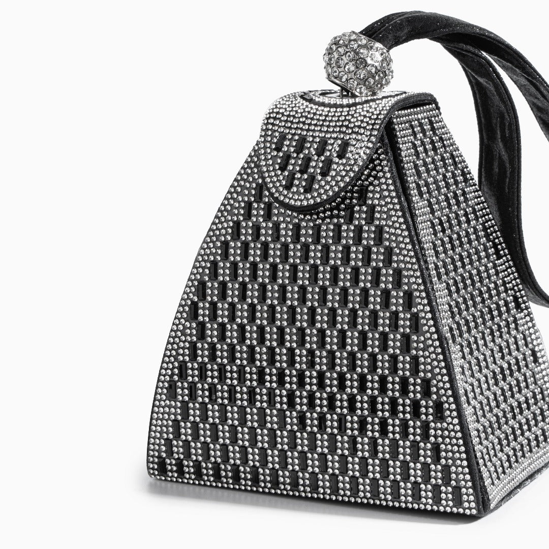 Crystal Pyramid Handbag with Free Tracked Shipping Included
